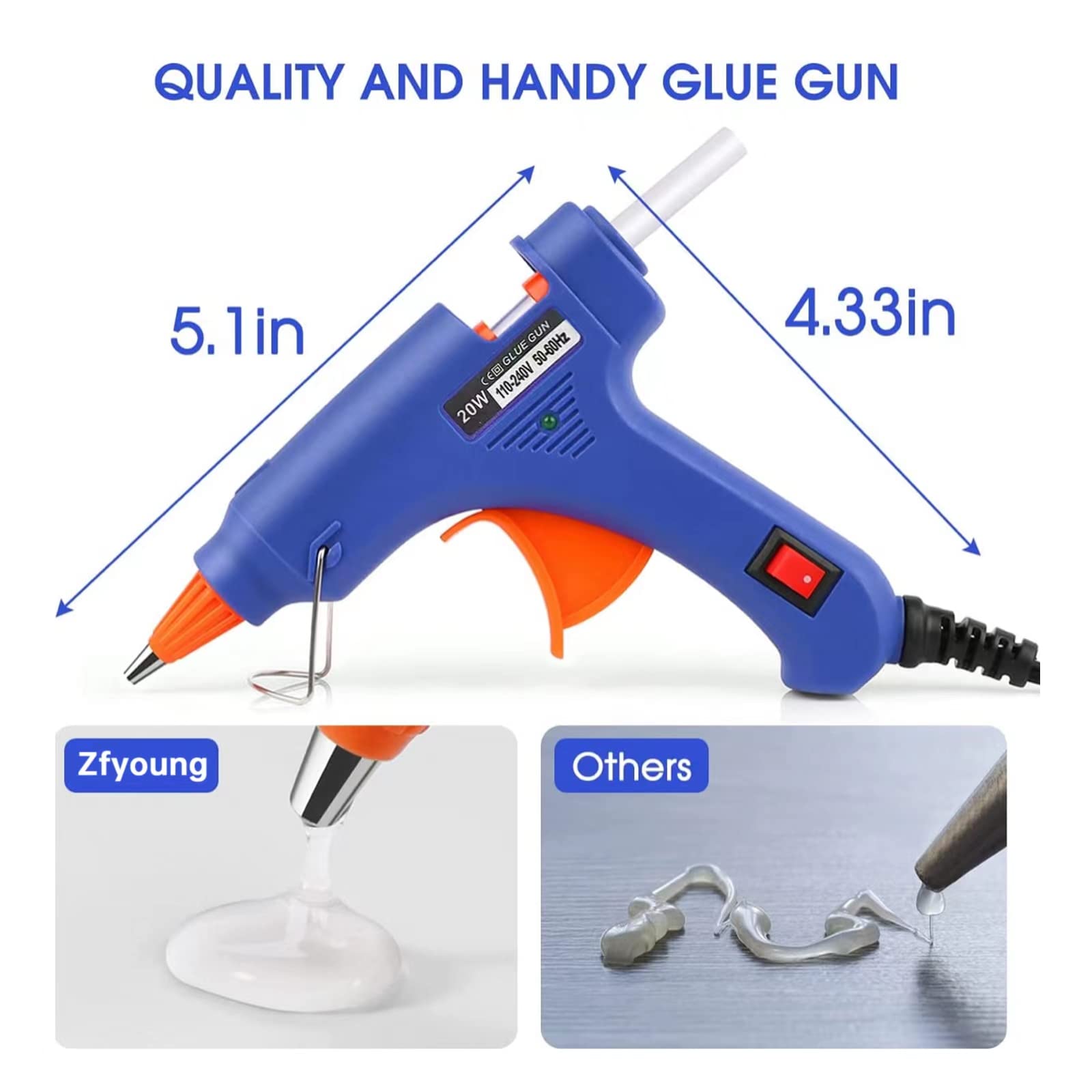 Heat Gun Small - Pistola de Cola Quente 20W para