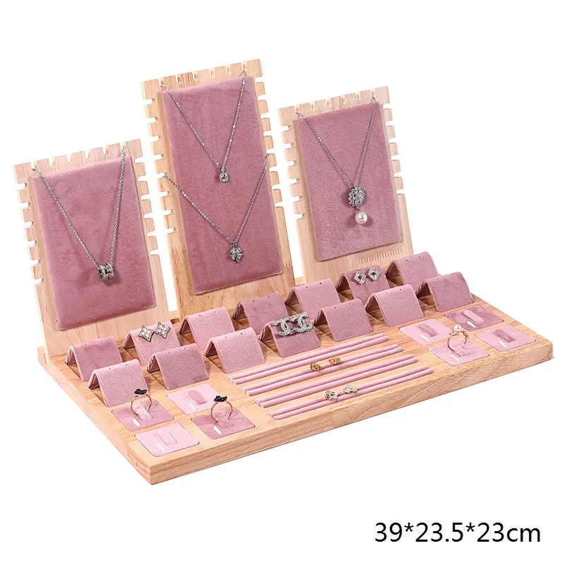 Bandeja de exibição de jóias c - Wood Ring Blank avaliação e preço